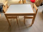 Kindertafeltje met 2 stoeltjes(IKEA), Kinderen en Baby's, Kinderkamer | Tafels en Stoelen, Ophalen, Gebruikt