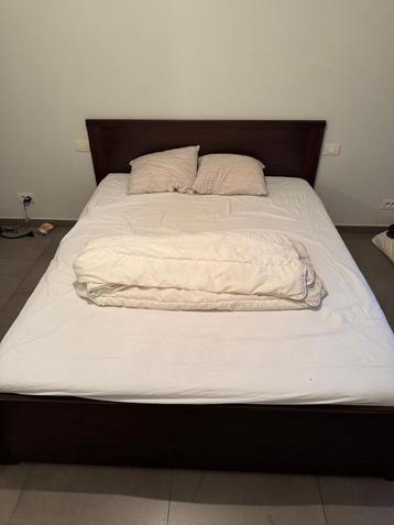 Ikea Malm bed (incl matras, 2 kussens en donsdeken) beschikbaar voor biedingen