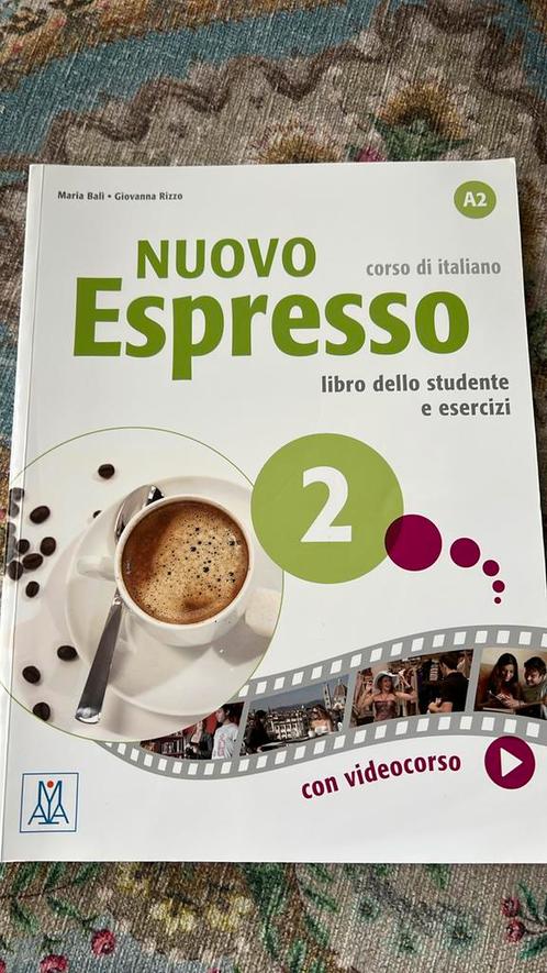 Nuovo espresso 2 corso di italiano, Boeken, Studieboeken en Cursussen, Zo goed als nieuw, Niet van toepassing, Ophalen