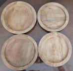 Assiette en bois, Maison & Meubles, Accessoires pour la Maison | Sous-verres & Sous-plats, Comme neuf, Enlèvement