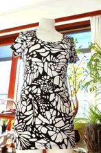 bijzonder zwart/wit ’90-ties T-shirt, Maat 38/40 (M), Vintage Dressing, Wit, Ophalen of Verzenden