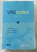 VRG codex 3 25-26, Enlèvement ou Envoi, Comme neuf, Enseignement supérieur professionnel, Wolters kluwer