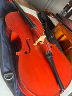 1 cello te koop met draagtas en strijkstok (formaat 1/2), Musique & Instruments, Instruments à cordes frottées | Violoncelles