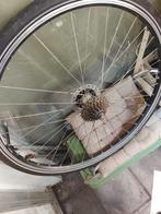 Achterwiel 9speed met naafrem, Fietsen en Brommers, Fietsonderdelen, Ophalen, Zo goed als nieuw, Algemeen, Band