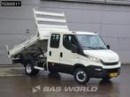 Iveco Daily 35C12 Kipper Dubbel Cabine Dubbellucht 3,5t Trek, Stof, Gebruikt, Euro 6, Iveco