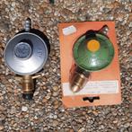Ontspanners voor propaangas  37mbar (2 types) en gasflessen, Caravans en Kamperen, Kampeeraccessoires, Ophalen of Verzenden, Zo goed als nieuw