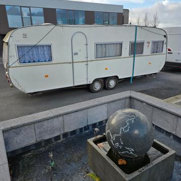 Caravan tabbert 7m werfkeet clubhuis mancave bouw chassis  beschikbaar voor biedingen