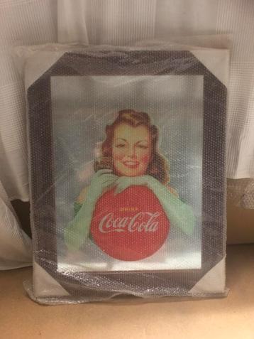 Retro originele grote spiegel Coca-Cola 