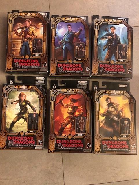 DUNGEONS & DRAGONS  Hasbro  GOLDEN ARCHIVE  VERZAMELING, Verzamelen, Poppetjes en Figuurtjes, Nieuw, Ophalen of Verzenden