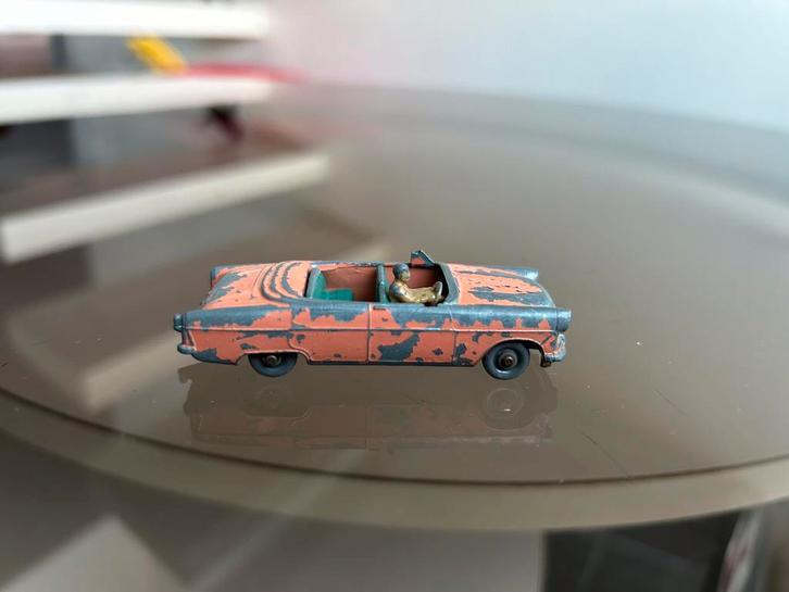 Matchbox Lesney Ford Zodiac Convertible nr 39-A 1957, Collections, Rétro, Enlèvement ou Envoi