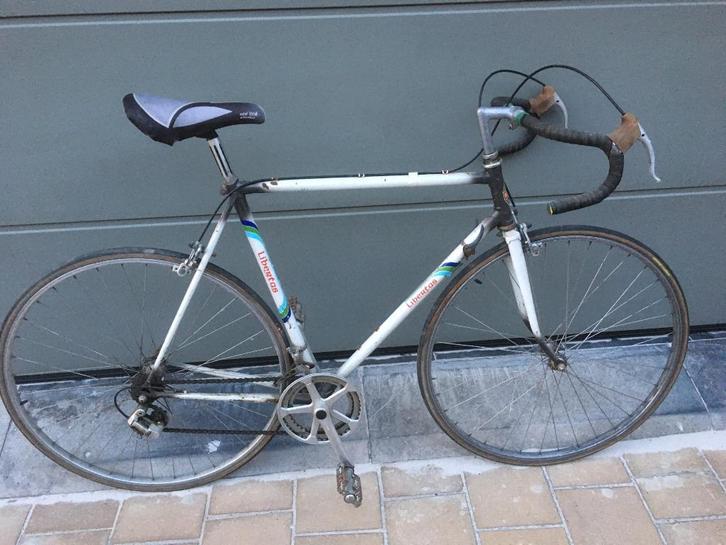 Retro koersfiets Libertas (56) opknapper kopen/ruilen, Fietsen en Brommers, Fietsen | Racefietsen, Gebruikt, Heren, Overige merken