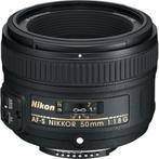 Nikon AF-S Nikkor 50 mm SNELLE GRATIS LEVERING, Verzenden, Nieuw