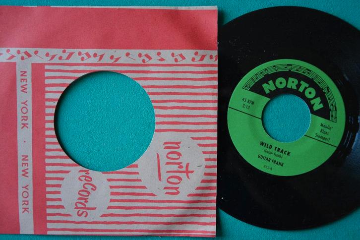 Guitare Frank/Big Brown & The Gamblers — Wild Track - G, CD & DVD, Vinyles Singles, Comme neuf, Single, Rock et Metal, 7 pouces