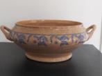 Prachtige zeer fel beboterde oude schaal BOCH Dux, Enlèvement ou Envoi