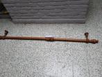 volledig beukenhouten gordijnroede L 170 cm, Ophalen, Gebruikt, Bruin, 150 tot 200 cm