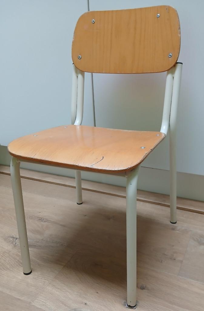 Chaise d'école année 1980, Kinderen en Baby's, Kinderstoelen, Gebruikt, Overige typen, Ophalen