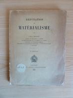 Réfutation du Matérialisme - Léon Bossu - 1891, Gelezen, Algemeen, Ophalen of Verzenden