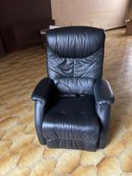 Lederen relaxzetel, Ophalen, Gebruikt, Eenpersoons, Leer