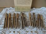 Collectie houten wasknijpers antieke houten wasknijpers 1940, Antiek en Kunst, Ophalen of Verzenden