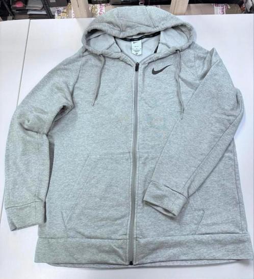 original Nike hoodie vest grijs maat M met rits mannen heren, Kleding | Heren, Truien en Vesten, Zo goed als nieuw, Maat 48/50 (M)