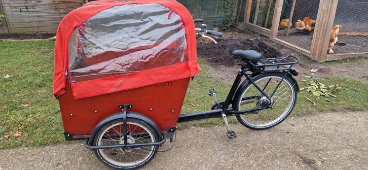 Babboe Elektrische Bakfiets, sterke batterij, Vélos & Vélomoteurs, Vélos | Vélos avec bac, Enlèvement