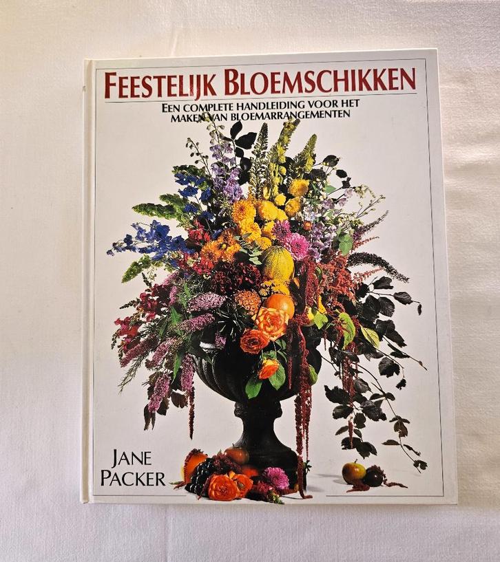 Feestelijk bloemschikken – Jane Packer, Boeken, Wonen en Tuinieren, Zo goed als nieuw, Bloemschikken, Groendecoratie, Ophalen of Verzenden
