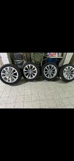 Jeu de 4 jantes et pneus hiver BMW, Autos : Pièces & Accessoires, Pneus hiver, Véhicule de tourisme, Enlèvement, Utilisé