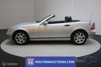 Mercedes SLK 230 cabriolet| Route 66 Auctions, Bedrijf, Overige carrosserie, 2 deurs, Zilver of Grijs