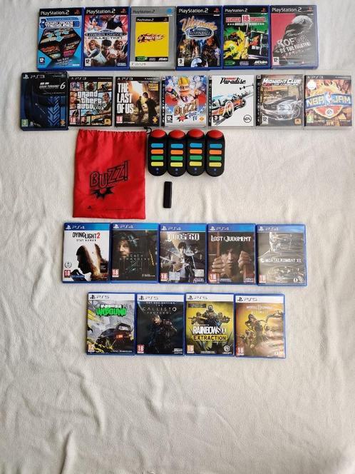 Jeux PS2 PS3 PS4 PS5, Consoles de jeu & Jeux vidéo, Jeux | Sony PlayStation 5, Utilisé, Enlèvement ou Envoi