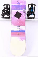 148 dames snowboard SALOMON LOTUS white/pink, Sport en Fitness, Verzenden, Gebruikt, Board