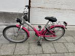 meisjesfiets roze, Fietsen en Brommers, Ophalen, Gebruikt, 22 inch, Versnellingen