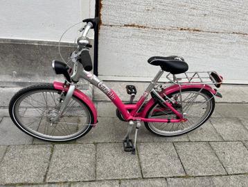 meisjesfiets roze  beschikbaar voor biedingen
