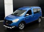 Dacia Dokker Stepway 1.2 Benzine // Top Staat // 12MGarantie, Autos, Dacia, Euro 6, Entreprise, Boîte manuelle, Noir