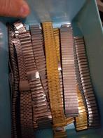 lot van 49(!) metalen armbanden ( Fixo-flex, Speidel, ZRC,.), Ophalen of Verzenden