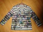 gebloemde dames blazer Lucia, Ophalen, Maat 42/44 (L), Zo goed als nieuw, Jasje