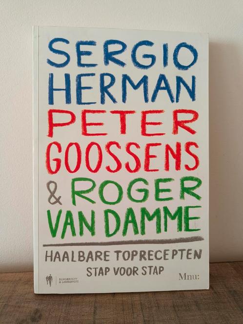 Sergio Herman, Peter Goossens en Roger van Damme, Livres, Livres de cuisine, Utilisé, Enlèvement ou Envoi