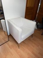 Moderne witte eenszit te koop, Ophalen, Gebruikt