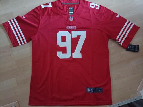 San Francisco 49ers Jersey Bosa maat: XL, Vêtements | Hommes, Vêtements de sport, Neuf, Autres types, Taille 56/58 (XL), Blanc