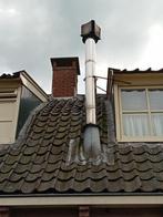 RVS dubbelwandige schoorsteen elementen, Doe-het-zelf en Bouw, Buizen en Afvoer, Ophalen, Gebruikt, Overige materialen, Minder dan 2 meter