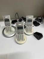 Lot de 3 téléphones Belgacom Twist TM209-utilisé, Enlèvement, Utilisé, 3 combinés