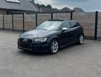 Audi A3 • 2.0TDI •Euro 6b • 3X S-Line •Automaat•Panorama dak, Auto's, Audi, Automaat, 4 cilinders, Leder en Stof, Zwart
