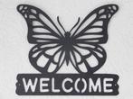 muurdecoratie , vlinder , welkom, Enlèvement ou Envoi, Neuf