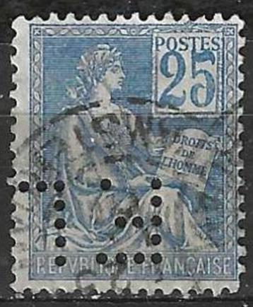 Frankrijk 1900/1901 - Yvert 118perf - Type Mouchon F.L (ST) beschikbaar voor biedingen