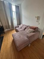 Zetel ribcord stof oud roze, Huis en Inrichting, Zetels | Zetels, Ophalen, Stof