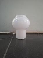 70s MCM Atlas Lamp, Opaline Glass Lamp, Prova / Habitat, Ophalen of Verzenden