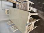 Tafel stoelen kaste  leefruimte, Huis en Inrichting, Ophalen, Zo goed als nieuw