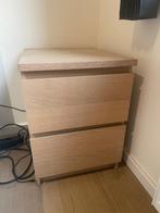 Ikea malm ladekast 2 lades, Huis en Inrichting, Kasten | Ladekasten, Ophalen, Minder dan 50 cm, Gebruikt, 1 of 2 laden