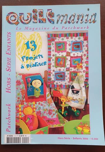 quiltmania - patchwork kinderen 2006 - perf staat beschikbaar voor biedingen
