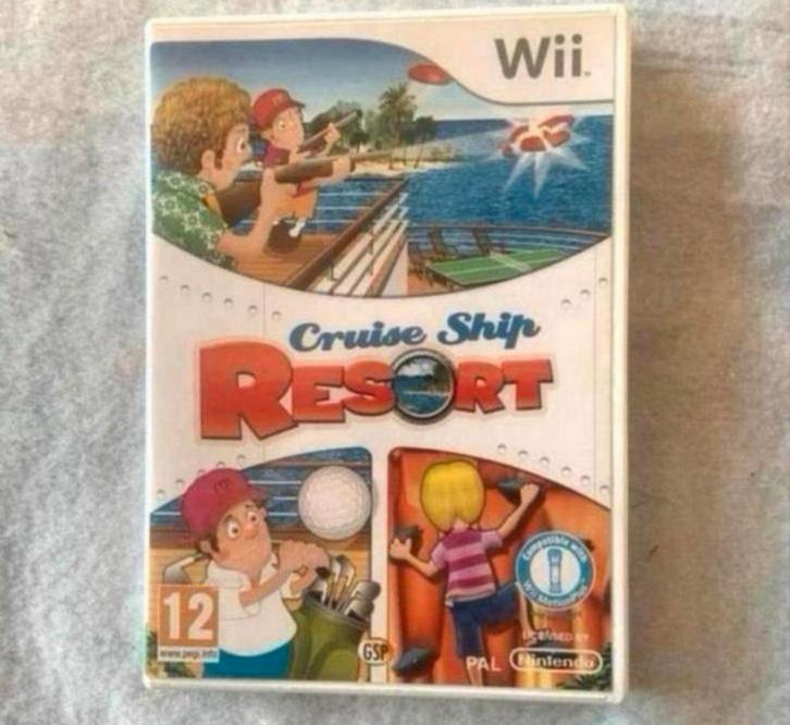 Nintendo Wii Game " Cruise Ship Resort " spelletje origineel, Games en Spelcomputers, Games | Nintendo Wii, Zo goed als nieuw