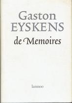 Gaston Eyskens - de memoires. Lannoo, Boeken, Gaston Eyskens, Politiek, Ophalen of Verzenden, Zo goed als nieuw